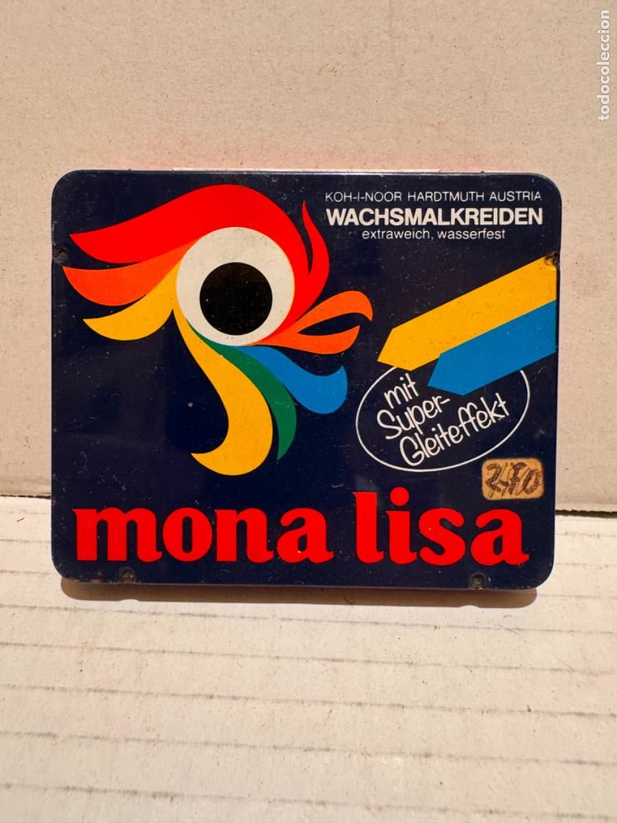 Bo&icirc;tes et petites bo&icirc;tes m&eacute;talliques: CAJA DE PINTURAS MONA LISA