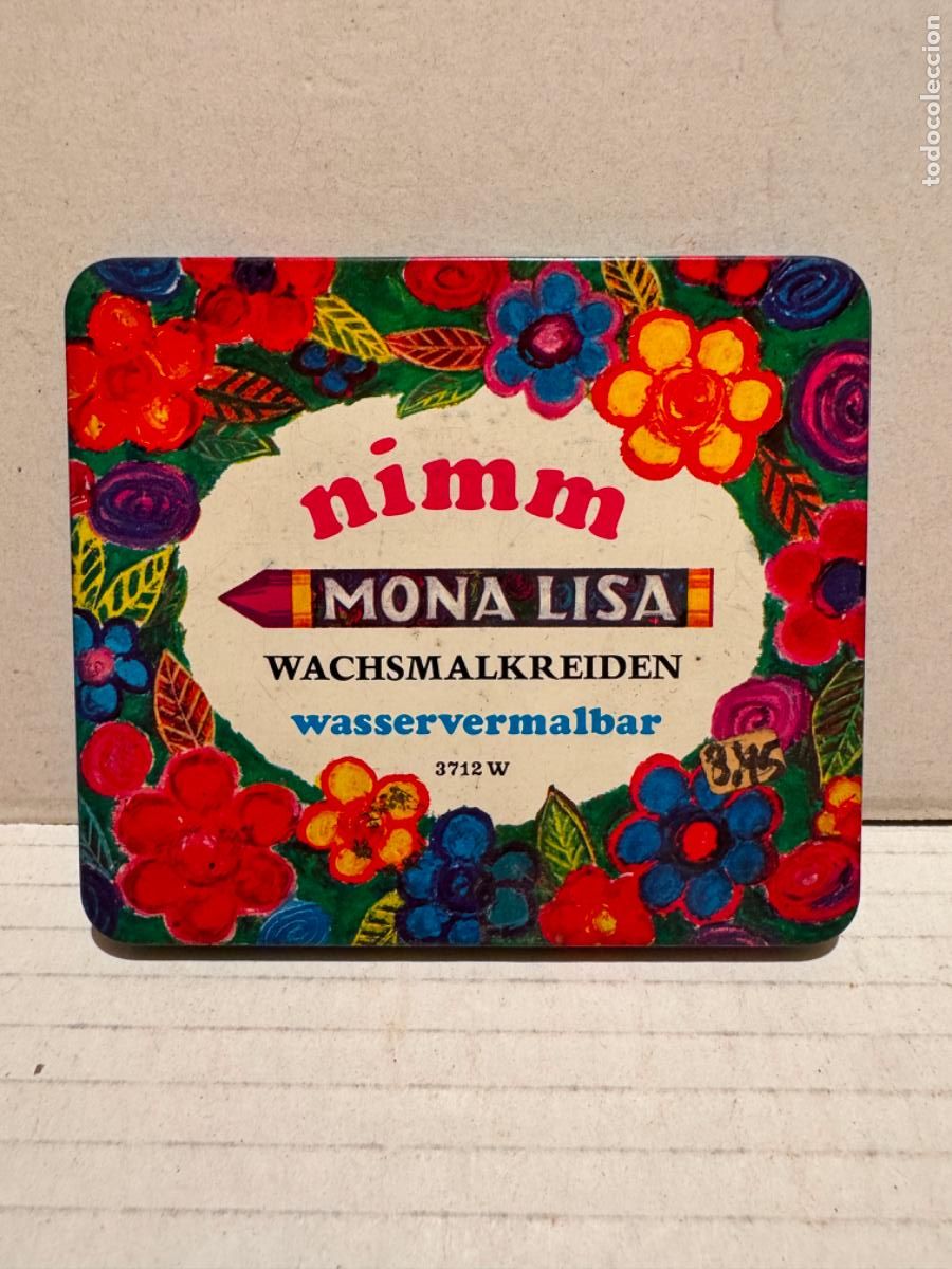 Bo&icirc;tes et petites bo&icirc;tes m&eacute;talliques: CAJA DE PINTURAS MONA LISA