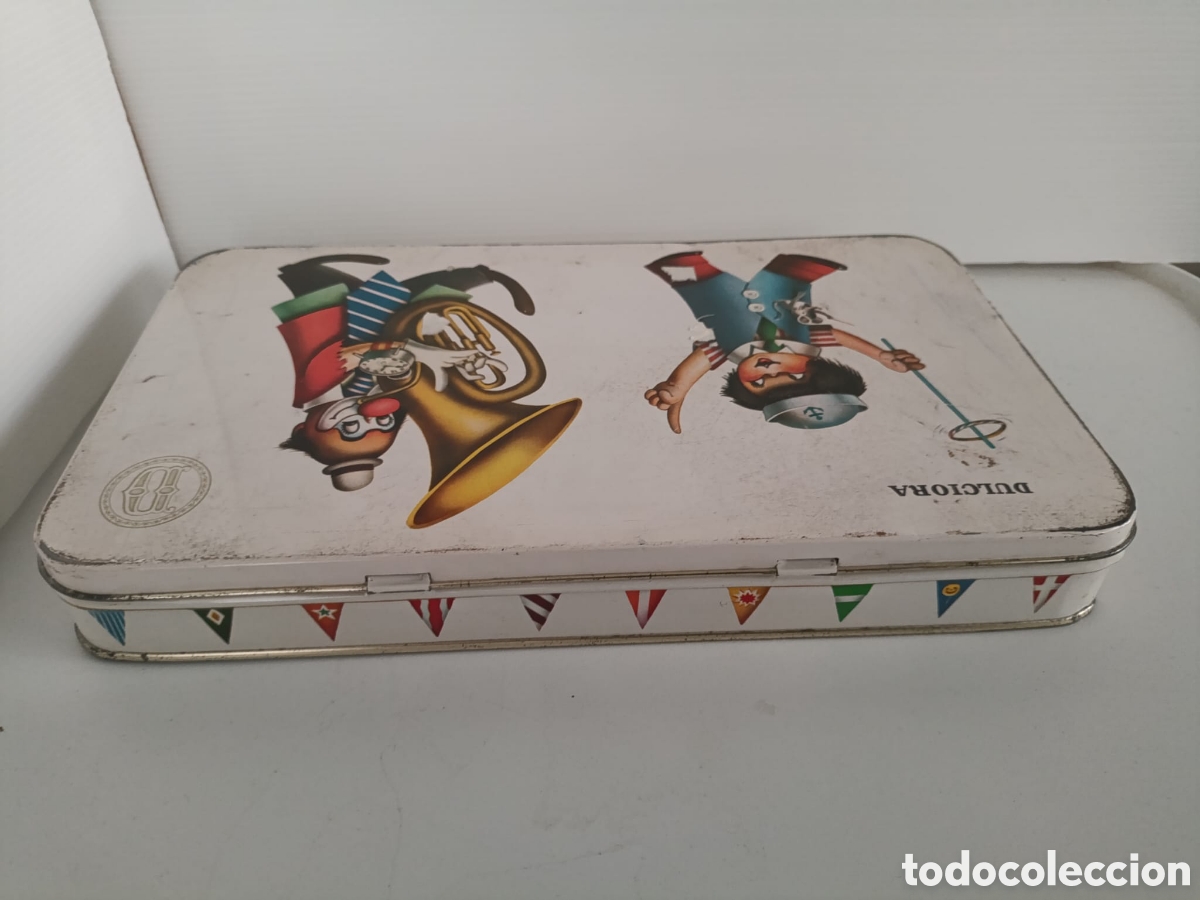 Cajas y cajitas met&aacute;licas: Antigua caja Dulciora - Foto 4