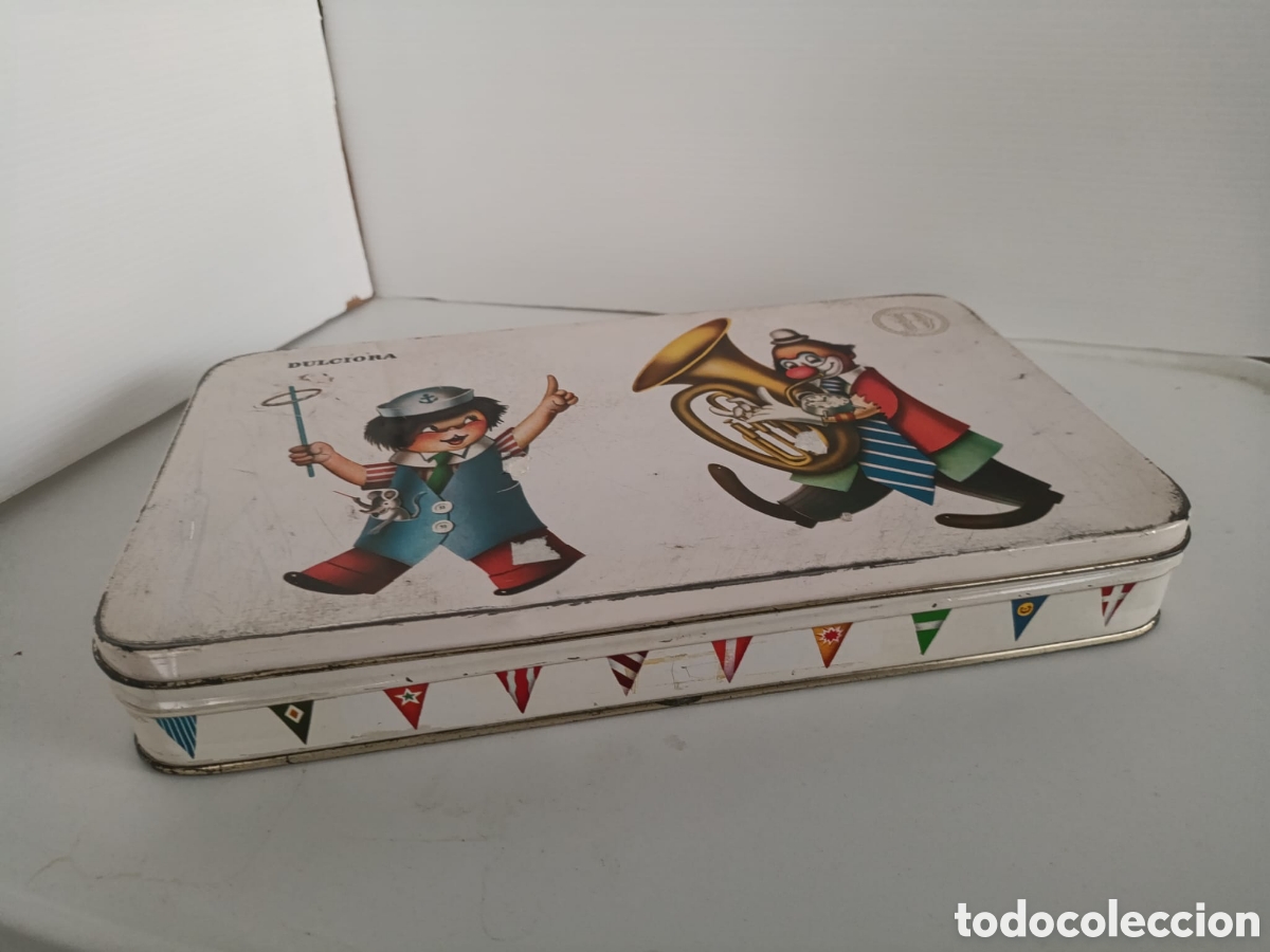 Cajas y cajitas met&aacute;licas: Antigua caja Dulciora - Foto 6