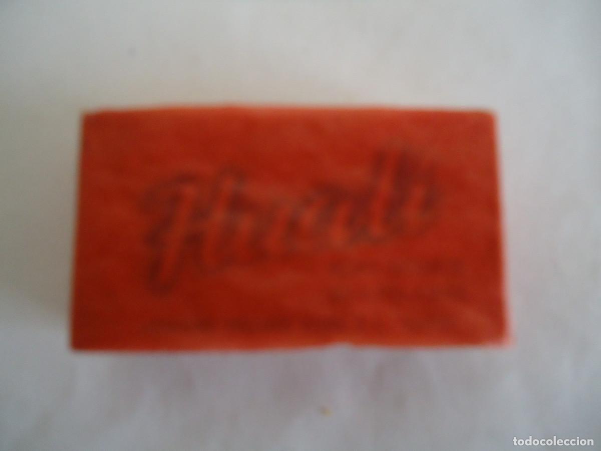 Caixas e caixinhas met&aacute;licas: CAJITA DE FARMACIA PRECINTADA DE PERLAS HUALI, DE ALCOY. CARTON. ANTIGUA. - 22