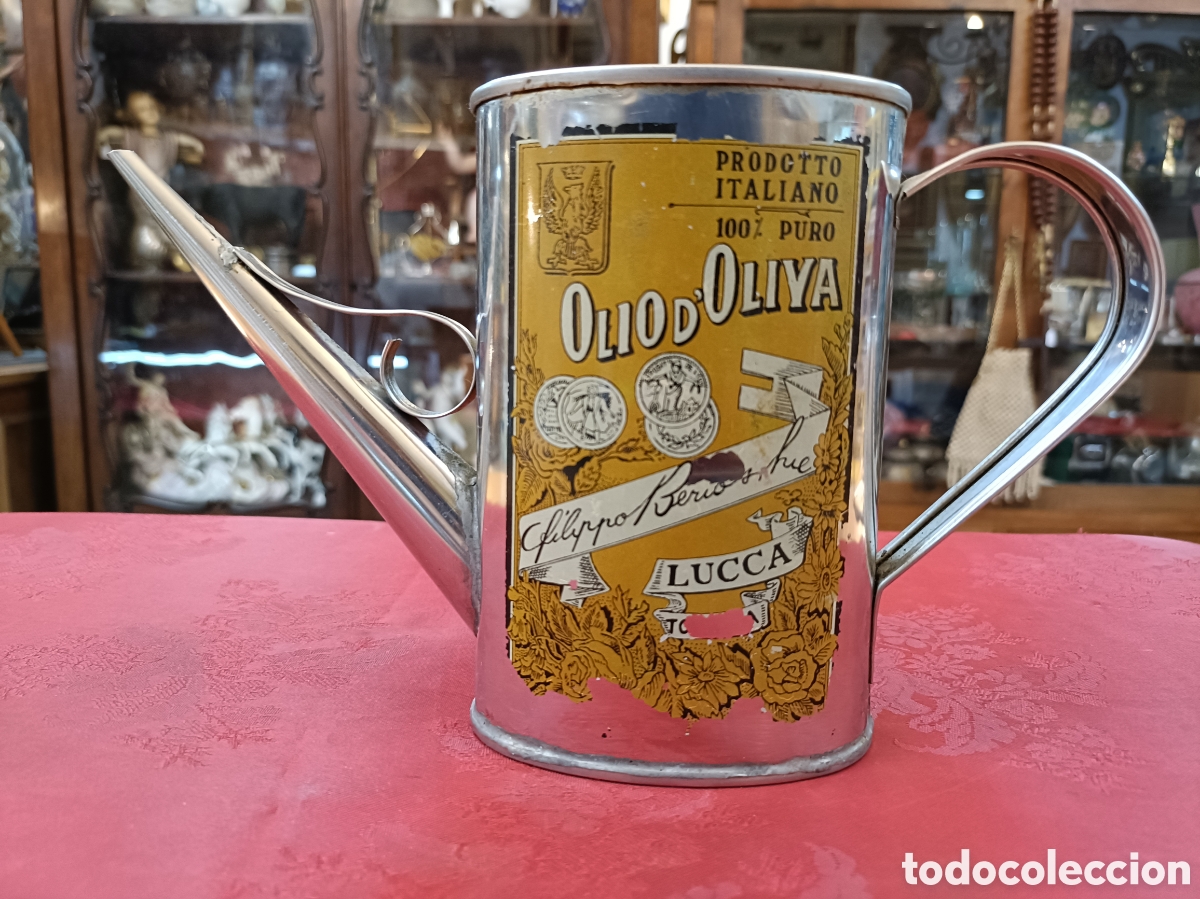 Caixas e caixinhas met&aacute;licas: LATA ACEITE DE OLIVA FILIPPO BERIO - LUCCA TOSCANA , 1950