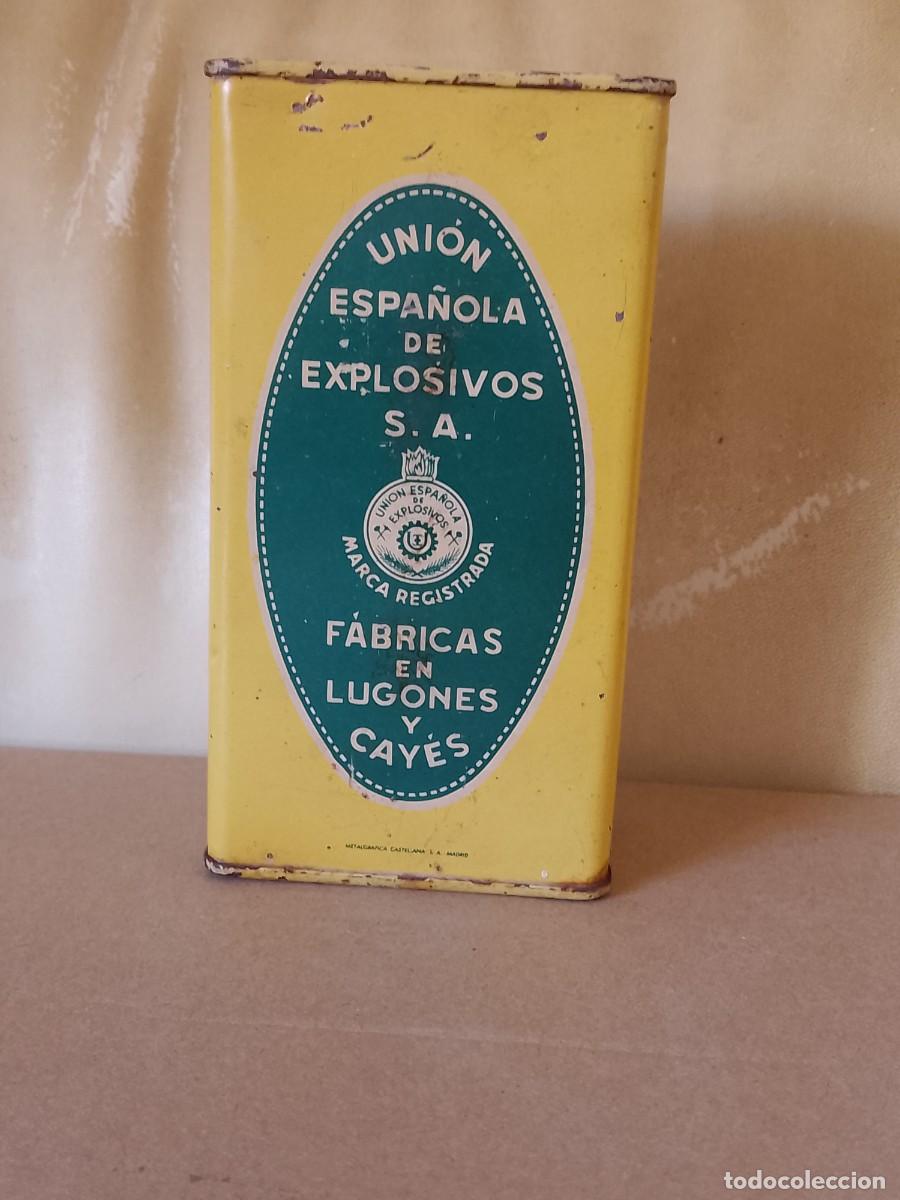 Cajas y cajitas met&aacute;licas: LATA DE P&Oacute;LVORA SIN HUMO - Foto 1