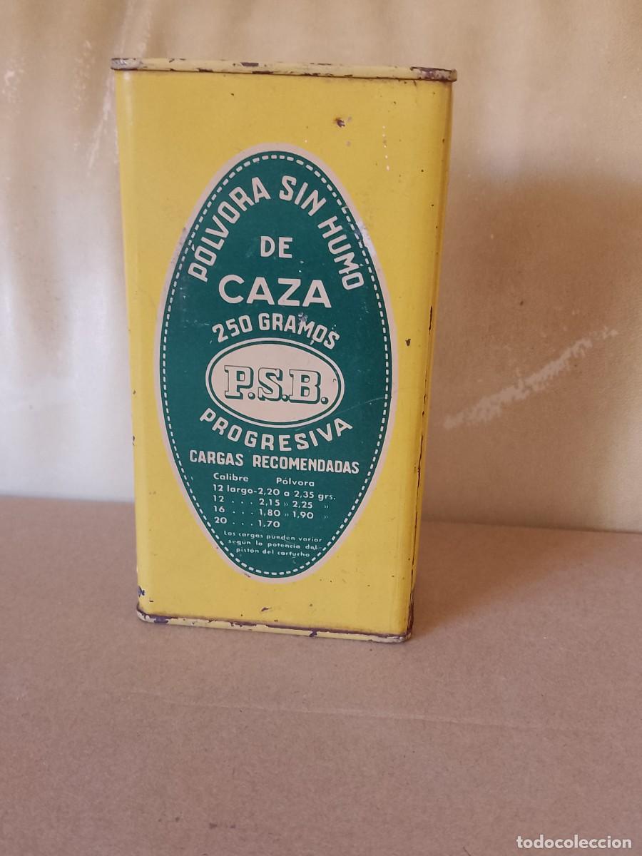 Cajas y cajitas met&aacute;licas: LATA DE P&Oacute;LVORA SIN HUMO - Foto 2