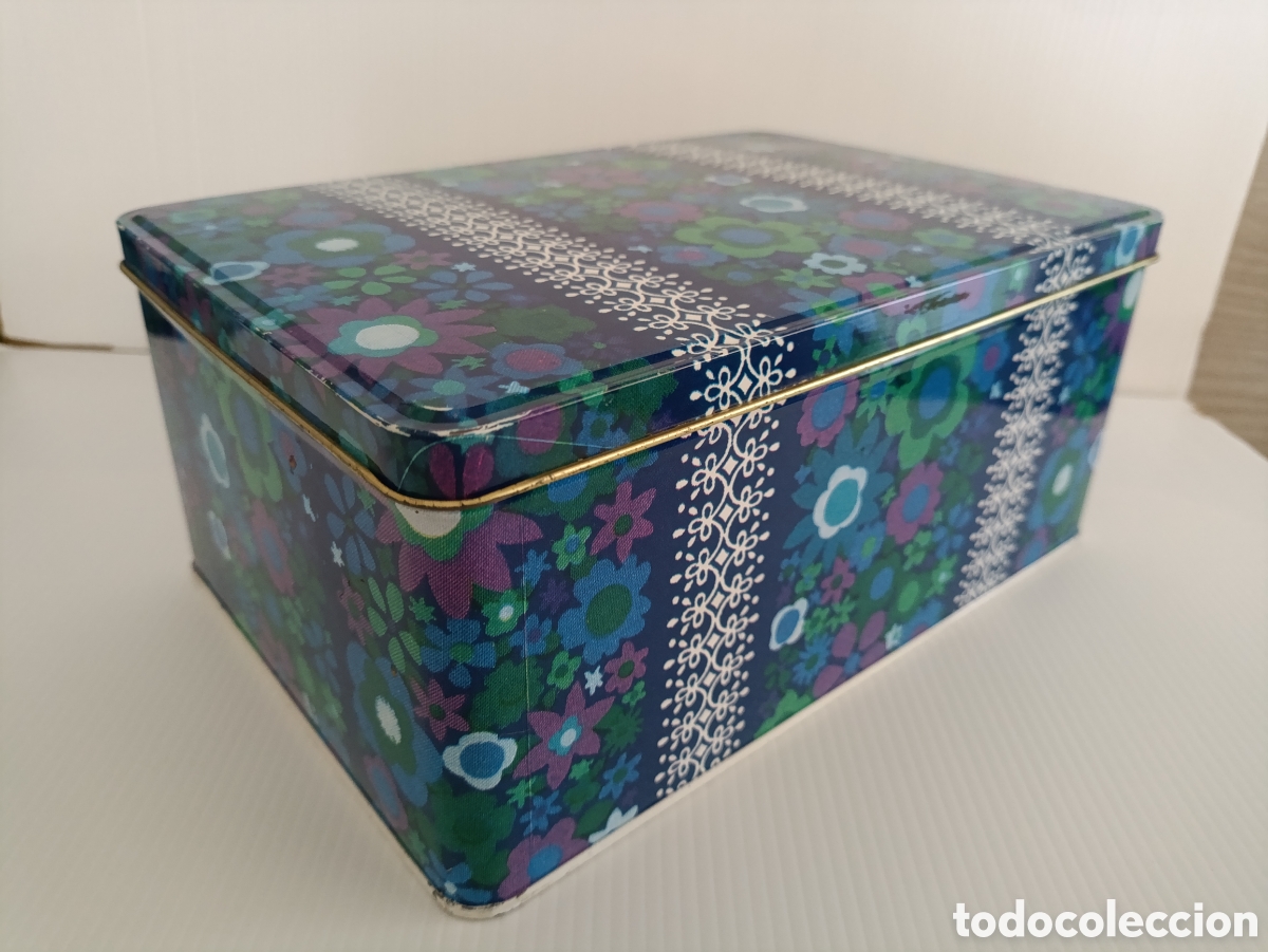Cajas y cajitas met&aacute;licas: Caja de Colacao a&ntilde;os 70.