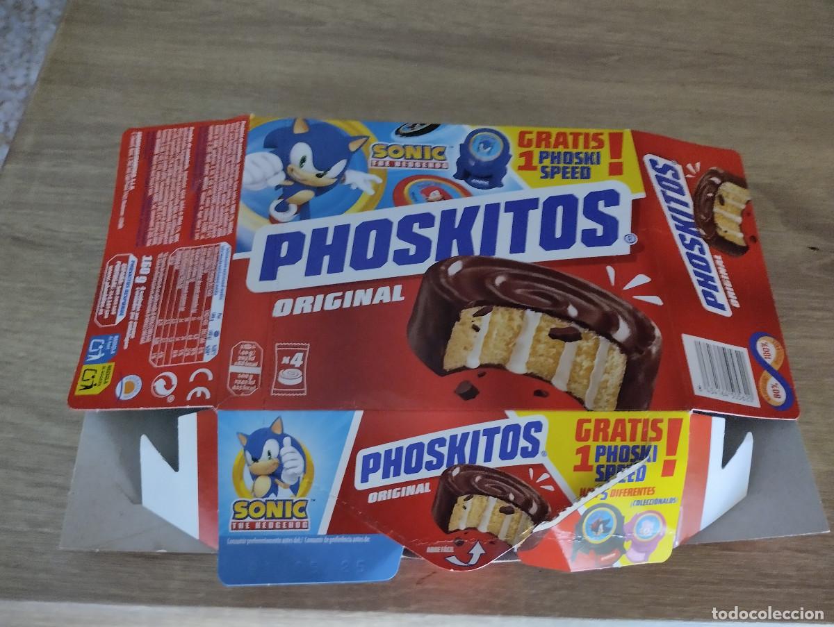 Cajas y cajitas met&aacute;licas: caja phoskitos de sonic vacia del 2025