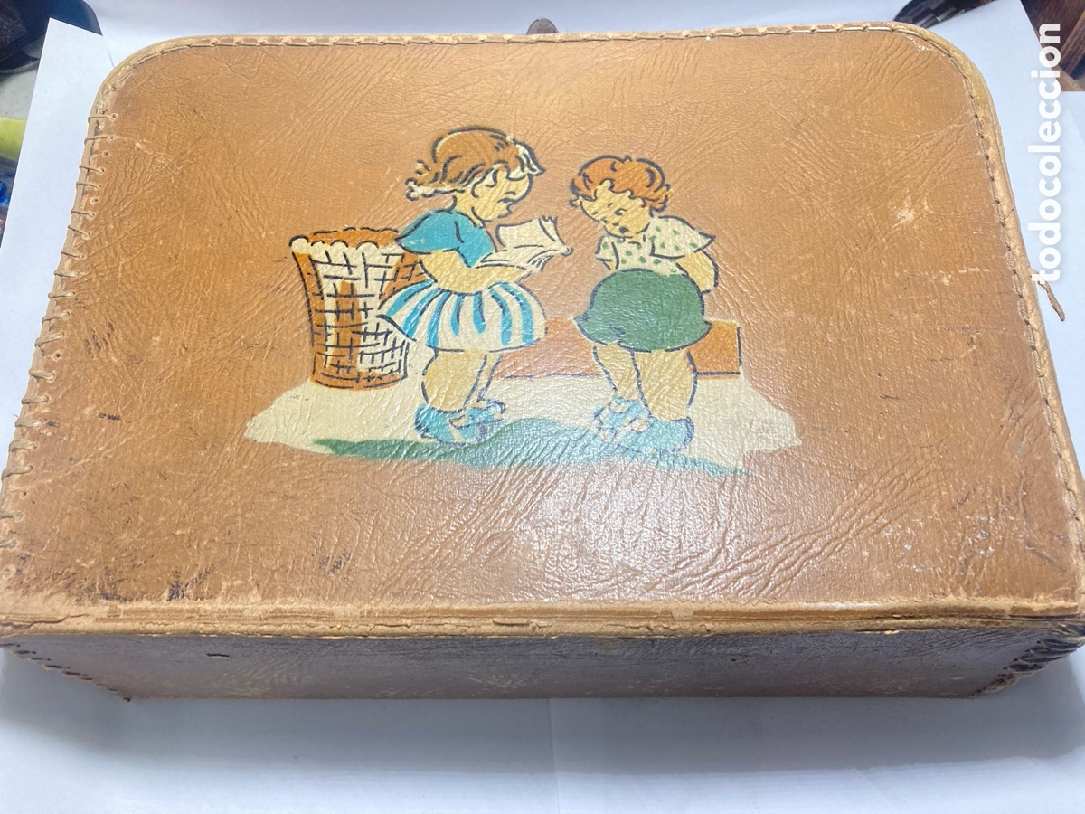 Caixas e caixinhas met&aacute;licas: Cab&aacute;s antiguo infantil a&ntilde;os 50