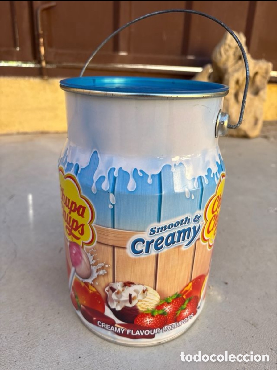 Cajas y cajitas met&aacute;licas: Lata cubo Chupa Chupa - Foto 2