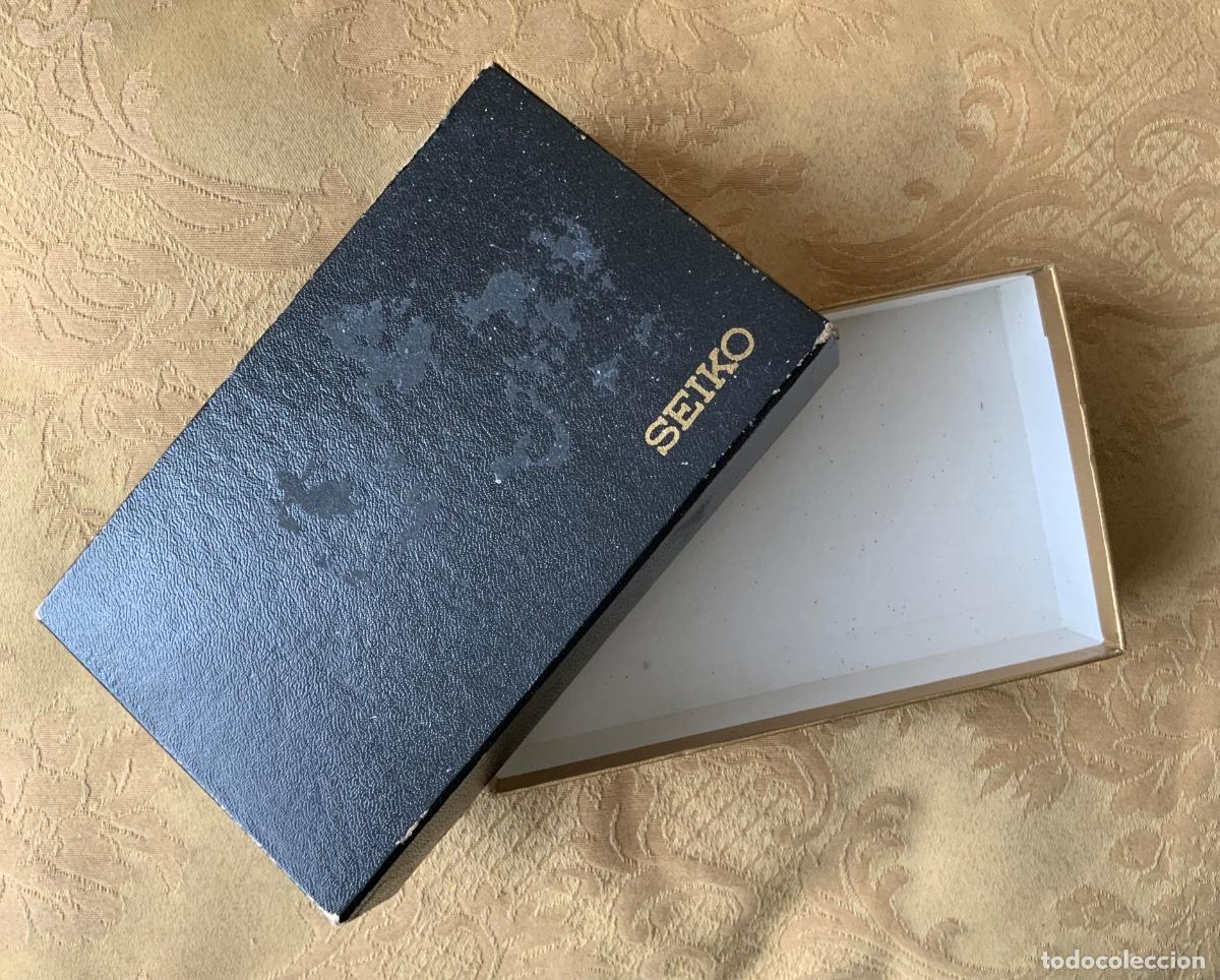 Cajas y cajitas met&aacute;licas: ANTIGUA CAJA RELOJ SEIKO - Foto 1