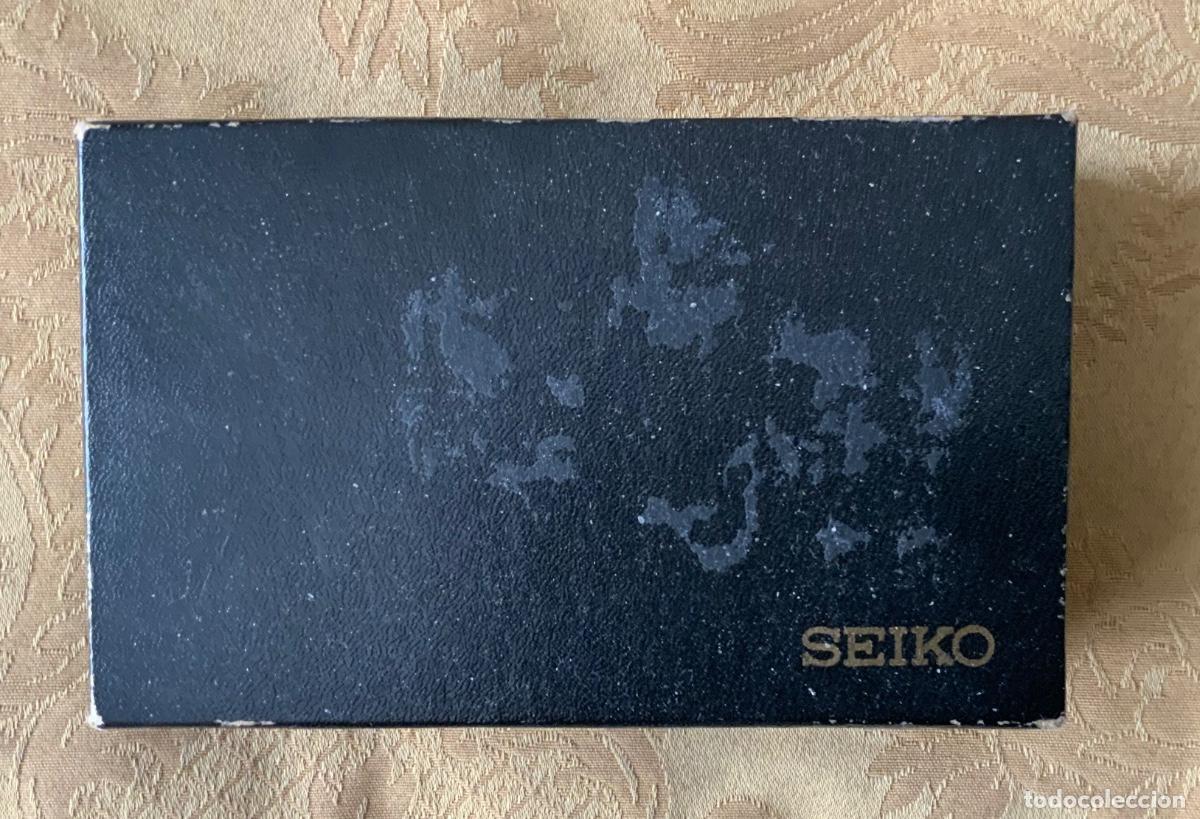 Cajas y cajitas met&aacute;licas: ANTIGUA CAJA RELOJ SEIKO - Foto 4