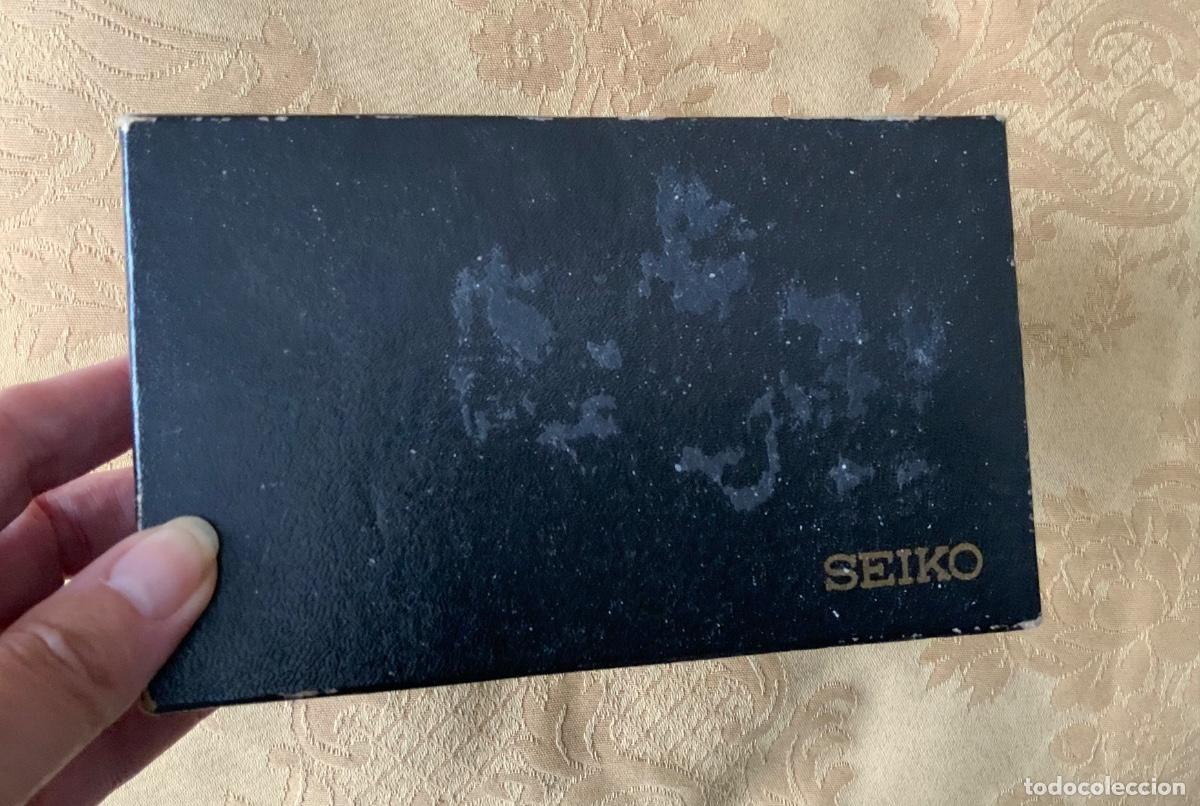 Cajas y cajitas met&aacute;licas: ANTIGUA CAJA RELOJ SEIKO - Foto 7