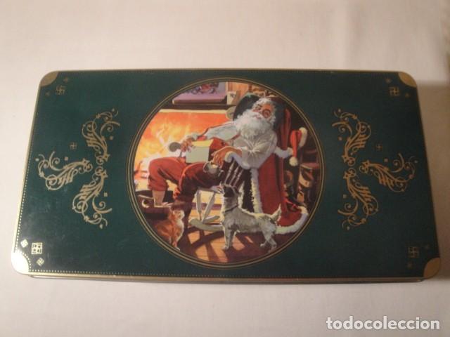 Cajas y cajitas met&aacute;licas: Lata de hojalata rectangular. Alemania. Nueva. - Foto 1