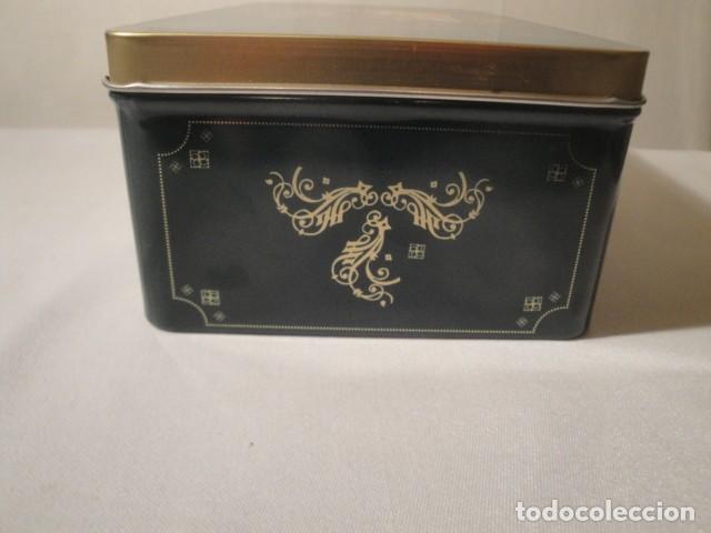 Cajas y cajitas met&aacute;licas: Lata de hojalata rectangular. Alemania. Nueva. - Foto 5