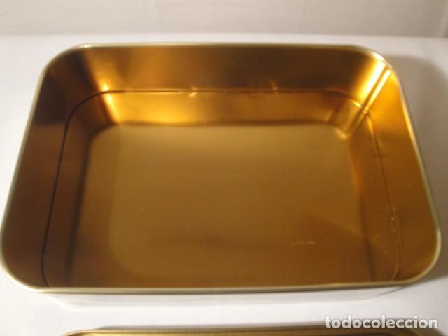 Cajas y cajitas met&aacute;licas: Lata de hojalata rectangular Valor Pralines. Nueva. - Foto 7