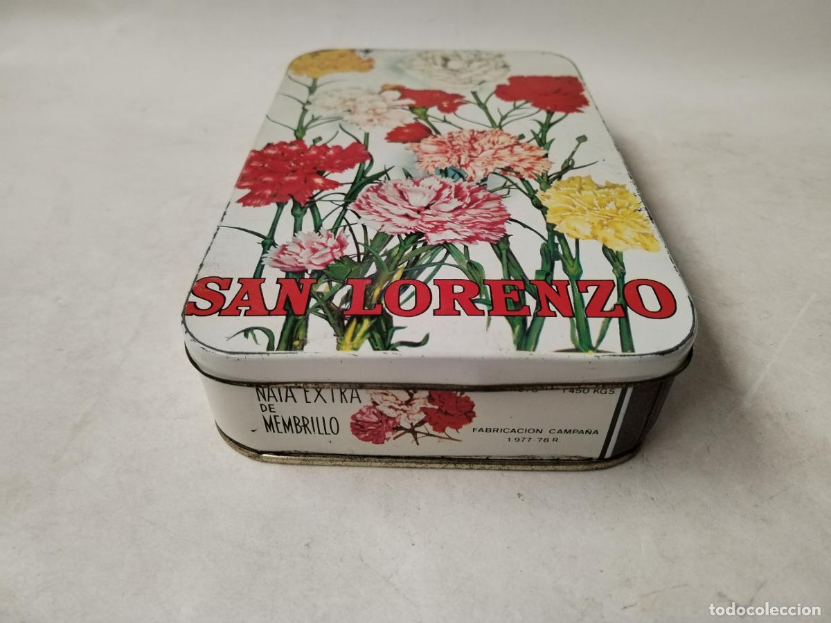 Blechdosen und Kisten: san lorenzo, caja metalica dulce membrillo, lorenzo estepa aguilar 1977