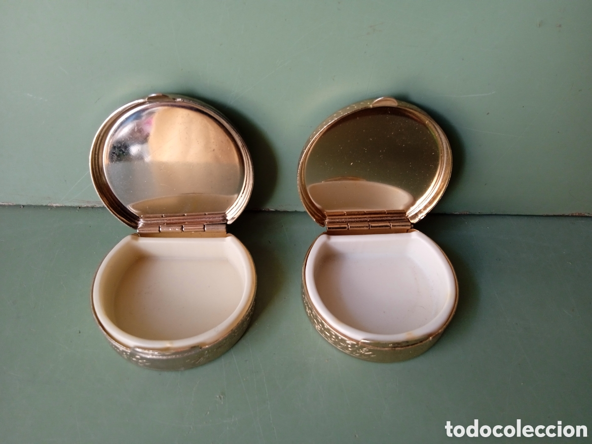 Cajas y cajitas met&aacute;licas: PAREJA DE PASTILLEROS - Foto 3