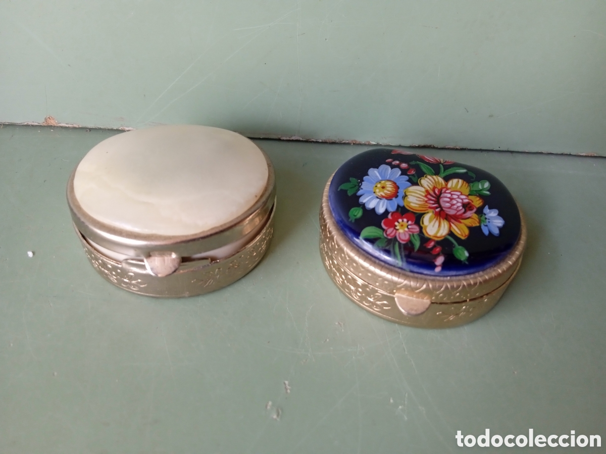 Cajas y cajitas met&aacute;licas: PAREJA DE PASTILLEROS - Foto 1