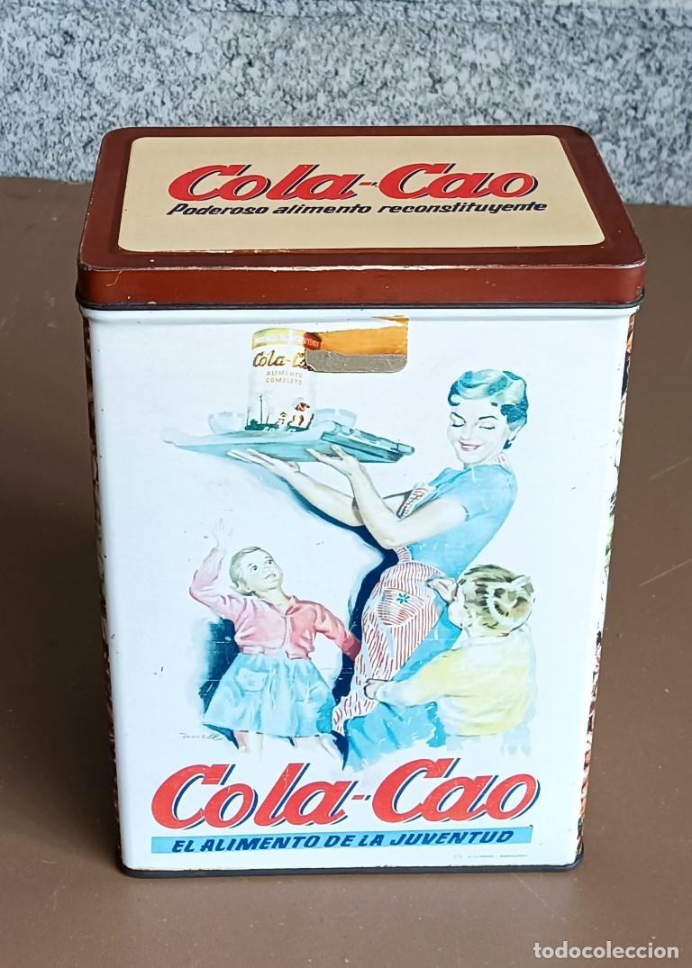 Cajas y cajitas met&aacute;licas: Caja chapa COLA CAO ......................................... - Foto 1