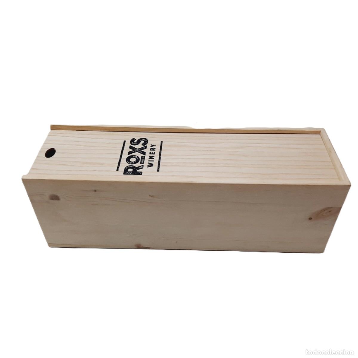 Blechdosen und Kisten: Elegante caja de vino de madera &ndash; Embalaje de regalo de primera calidad (11.4)