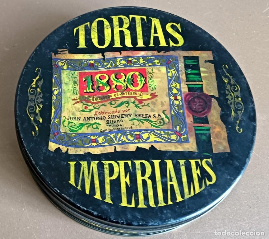 Blechdosen und Kisten: Caja chapa TORTAS IMPERIALES // Jijona &ndash; Espa&ntilde;a