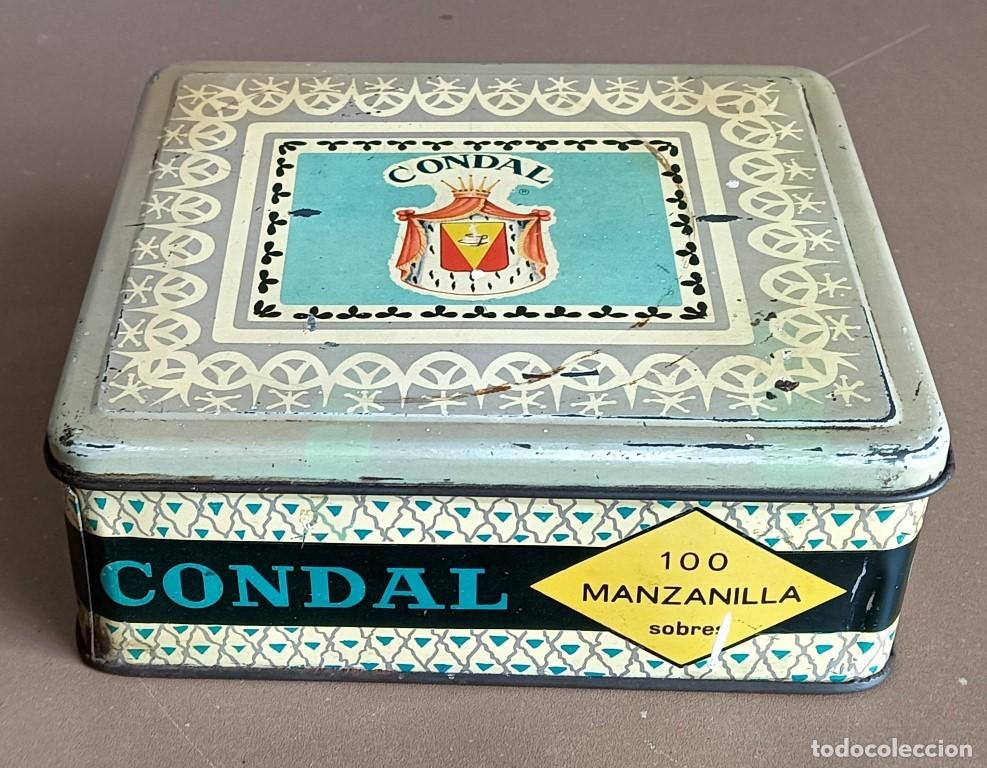 Blechdosen und Kisten: Caja chapa CONDAL Manzanilla // Espinardo - Murcia