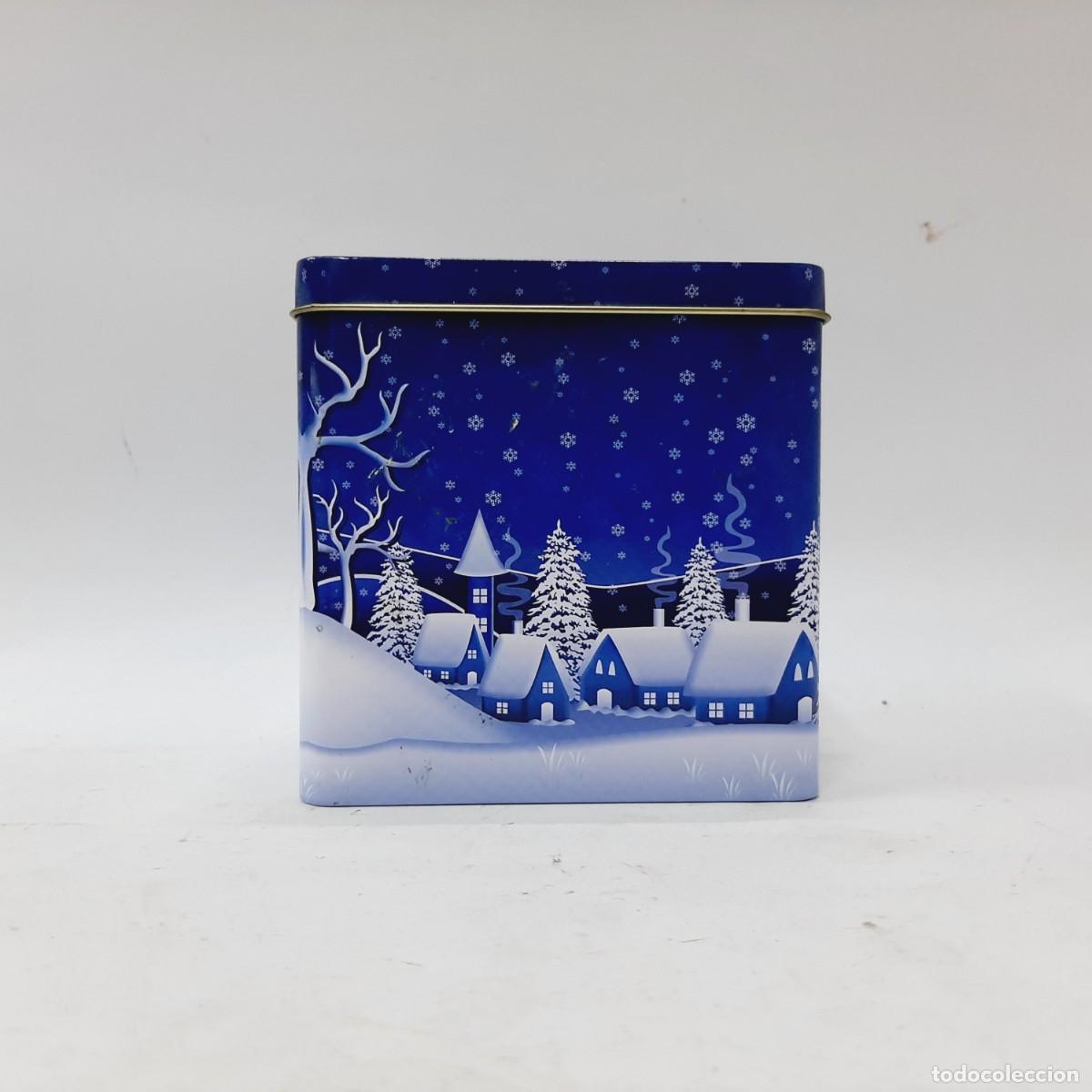 Boxes and metal boxes: Caja de M&uacute;sica de Hojalata &ndash; Escena Invernal &ndash; 12x9x12 cm(11.4)