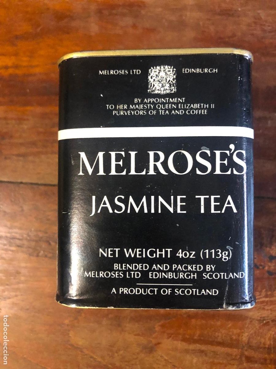 Caixas e caixinhas met&aacute;licas: MELROSES JASMIN TEA, LATITA TE, VACIA