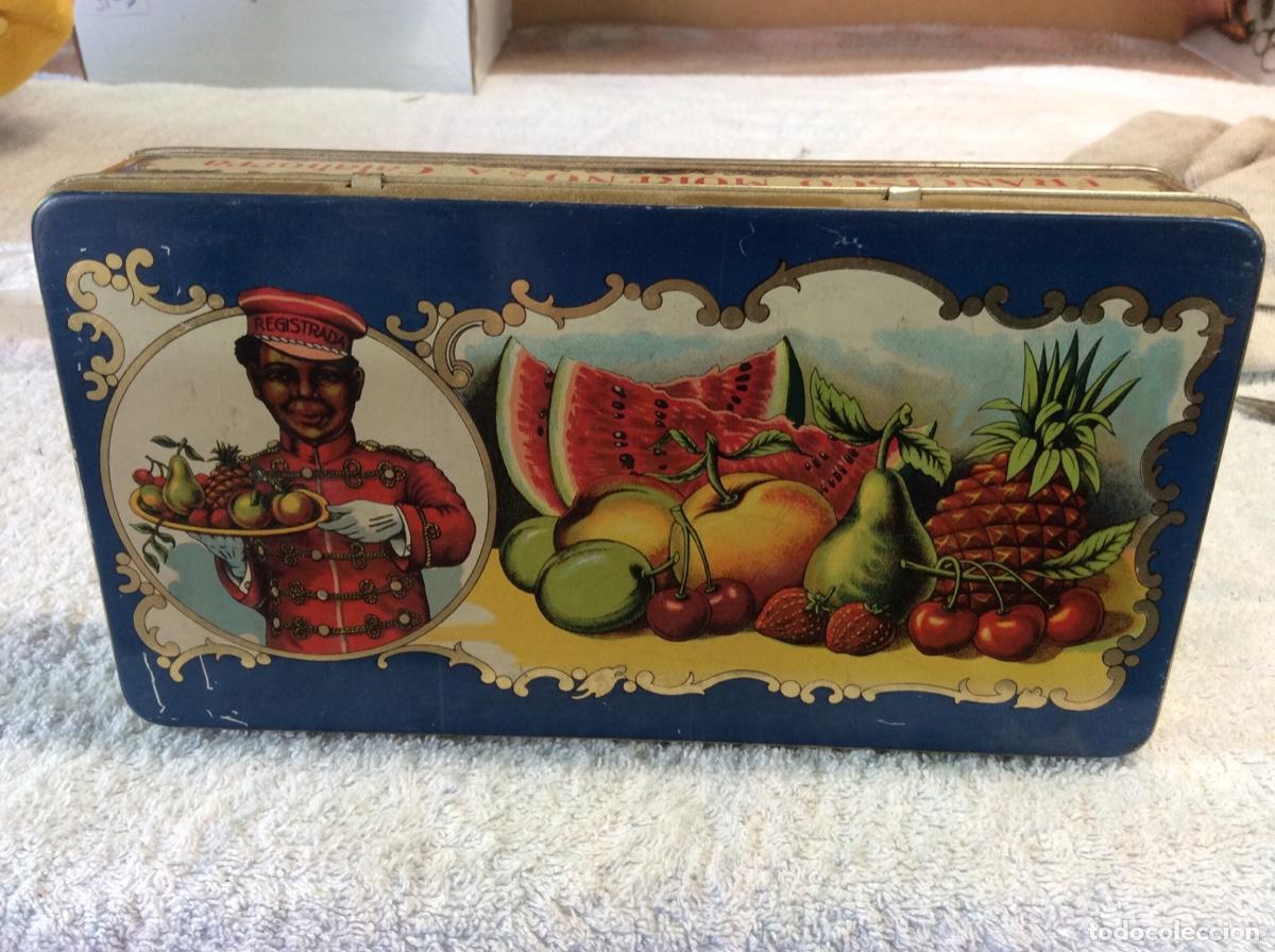 Caixas e caixinhas met&aacute;licas: ANTIGUA CAJA DE HOJALATA