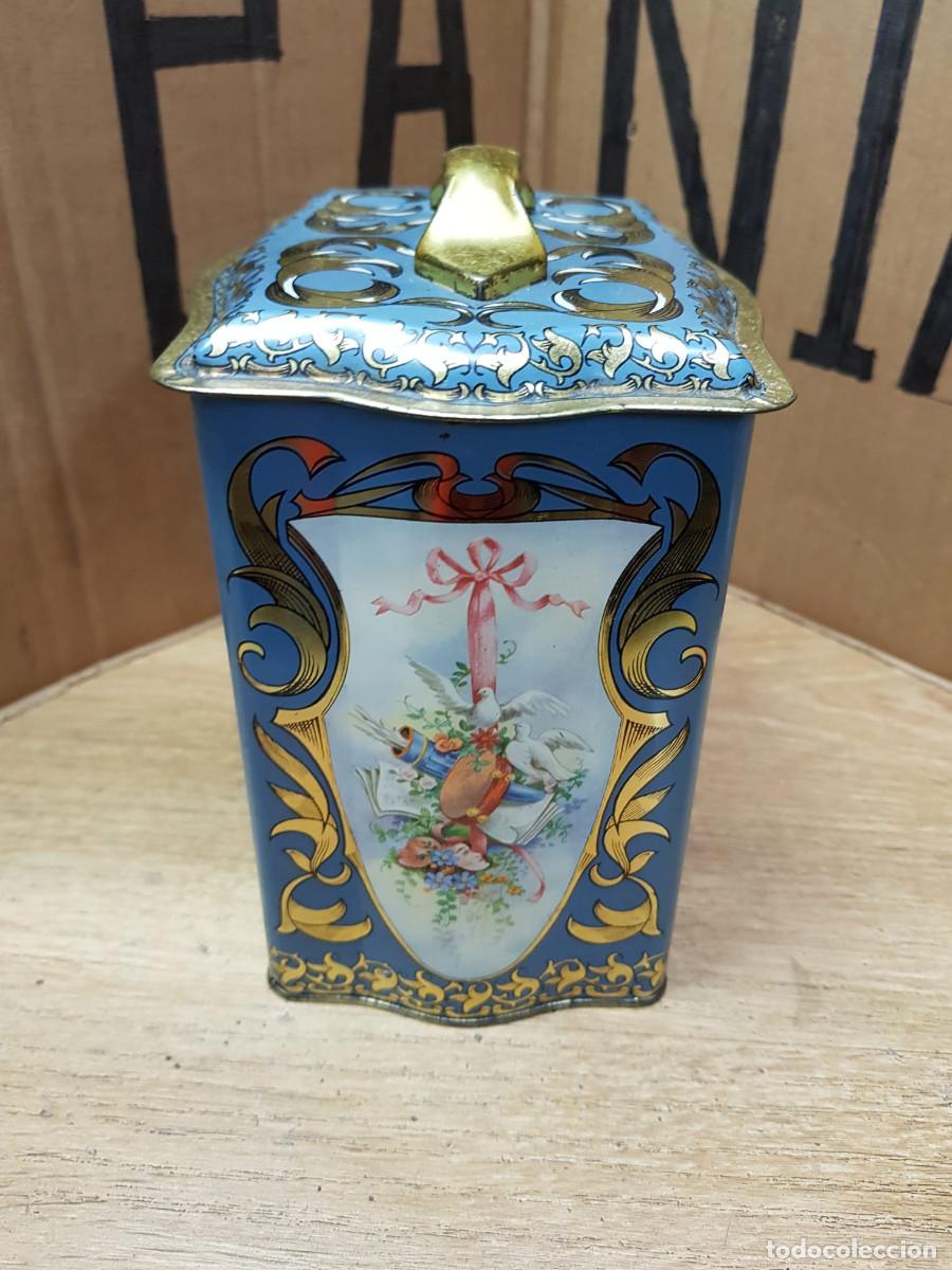Cajas y cajitas met&aacute;licas: ANTIGUA LATA INGLESA - Foto 2