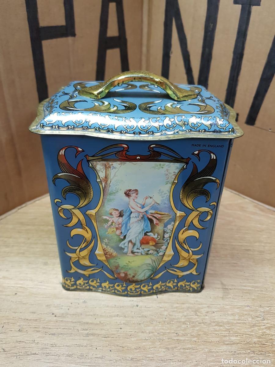 Cajas y cajitas met&aacute;licas: ANTIGUA LATA INGLESA - Foto 3