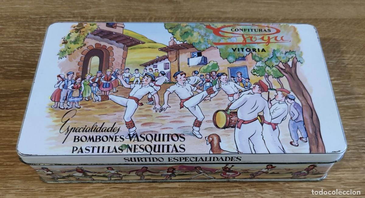 Blechdosen und Kisten: Caja vintage Confiter&iacute;as Goya