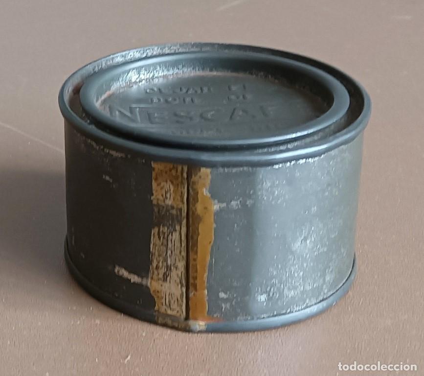 Boxes and metal boxes: Caja chapa NESCAFE -- 7,5 x 4,5 cm.