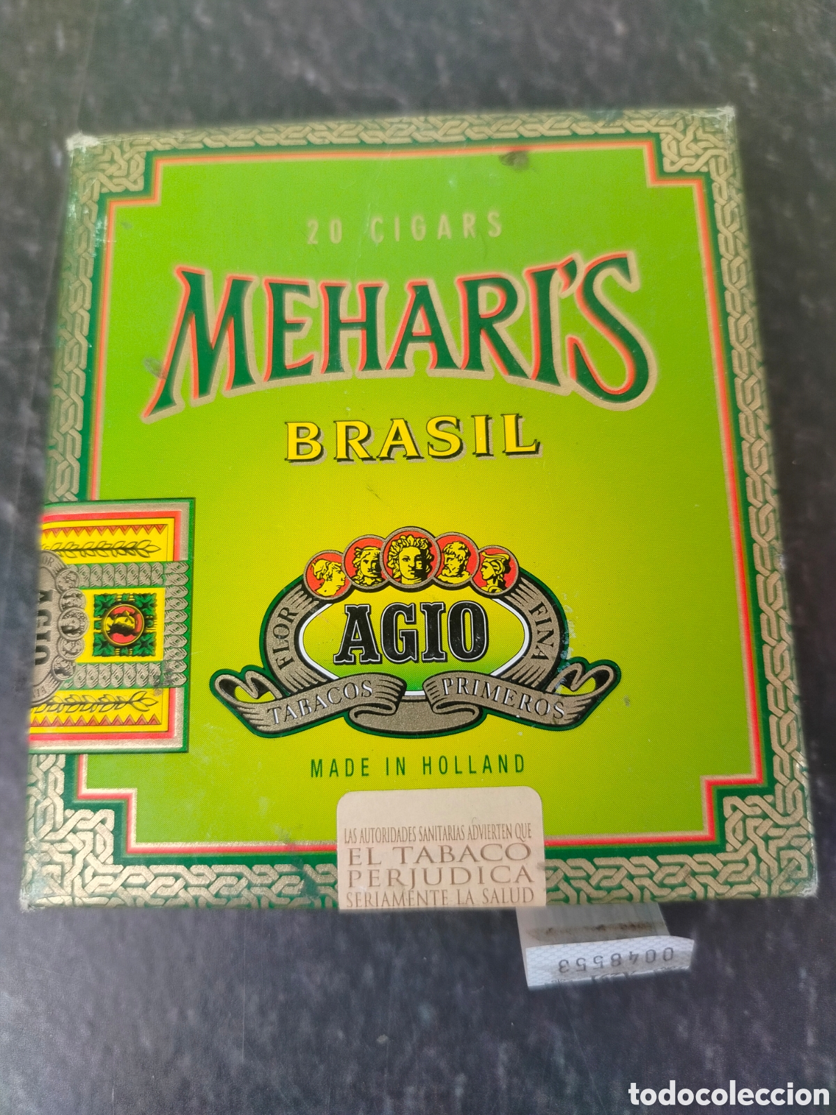 Boxes and metal boxes: Paquete de Tabaco MEHARI'S BRASIL, sin abrir