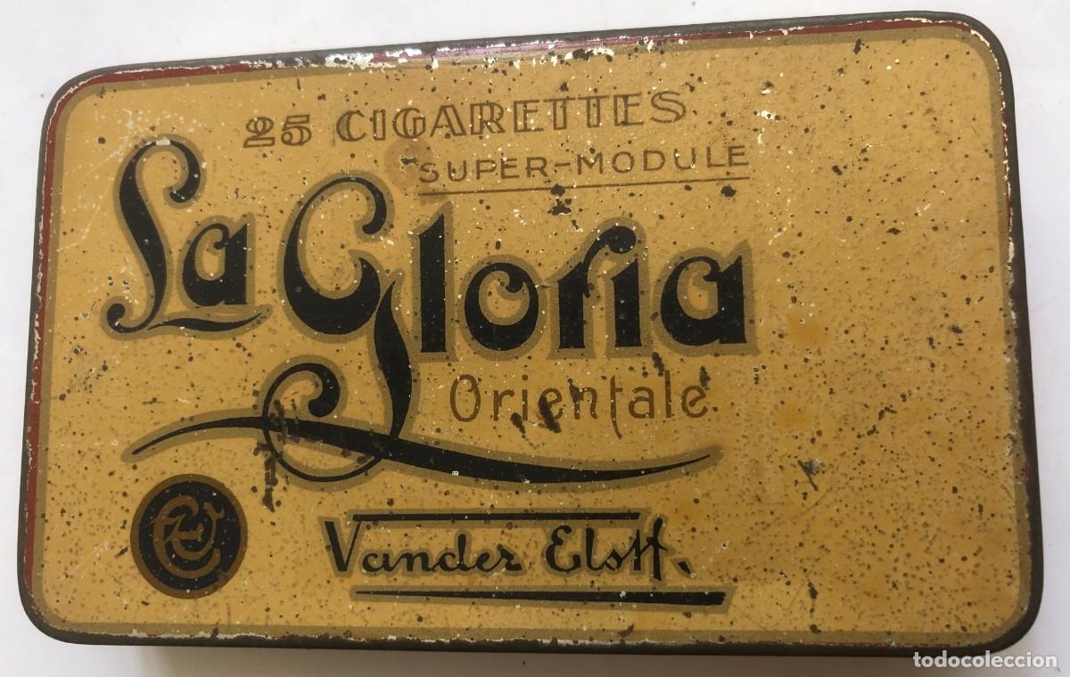Casse e cassette metalliche: caja antigua La Gloria &ndash; Vandez Elst