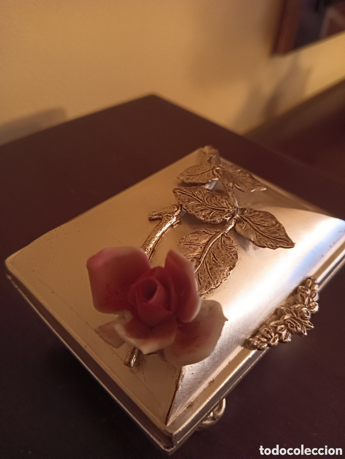 Cajas y cajitas met&aacute;licas: JOYERO SILVER PLATED - Foto 2