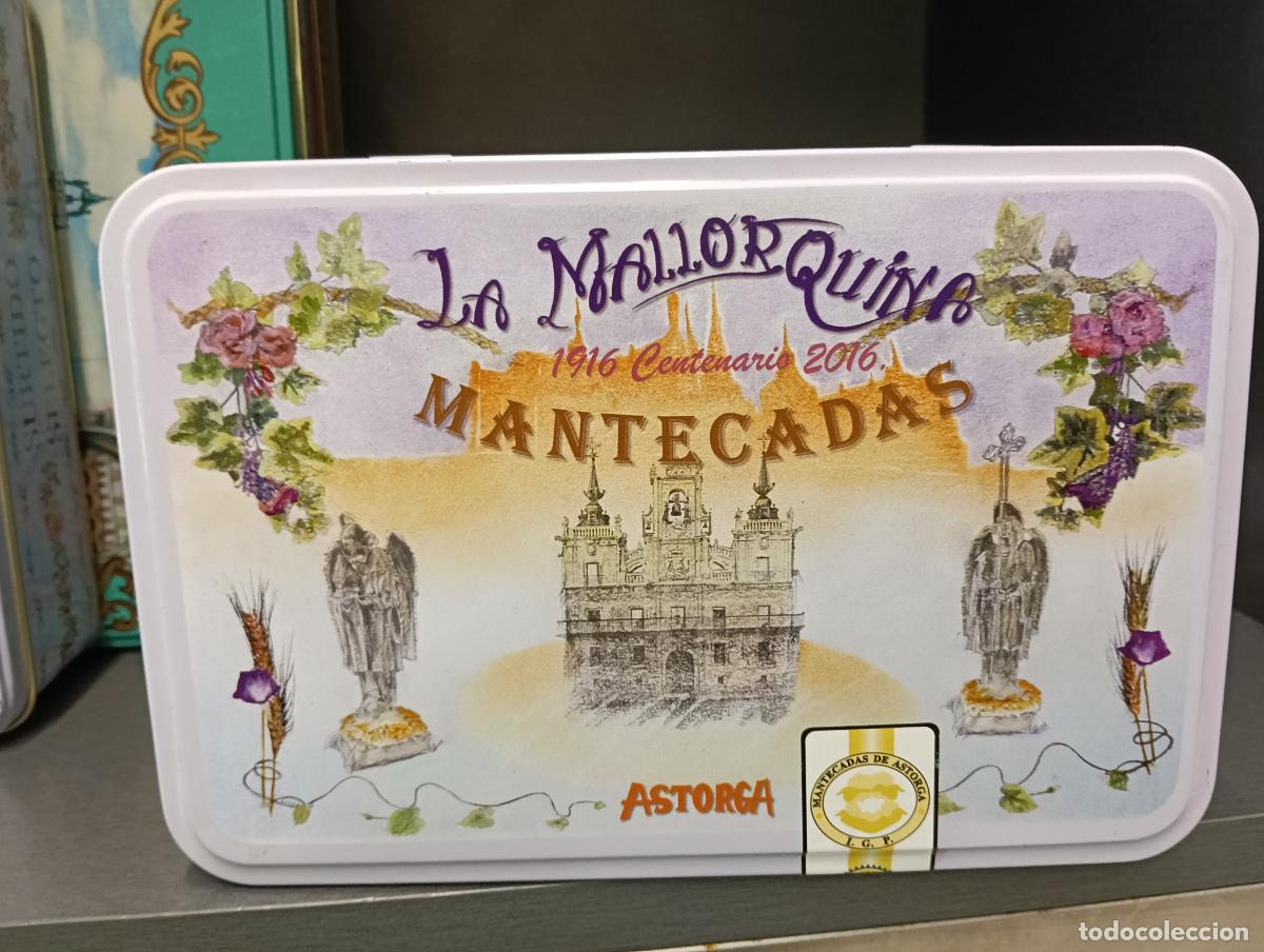 Blechdosen und Kisten: caja metalica la mallorquina mantecadas