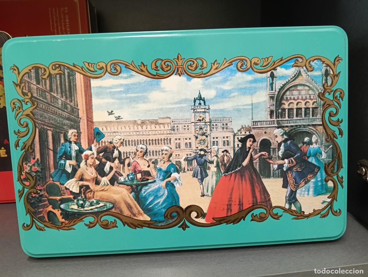 Blechdosen und Kisten: caja metalica veneciana