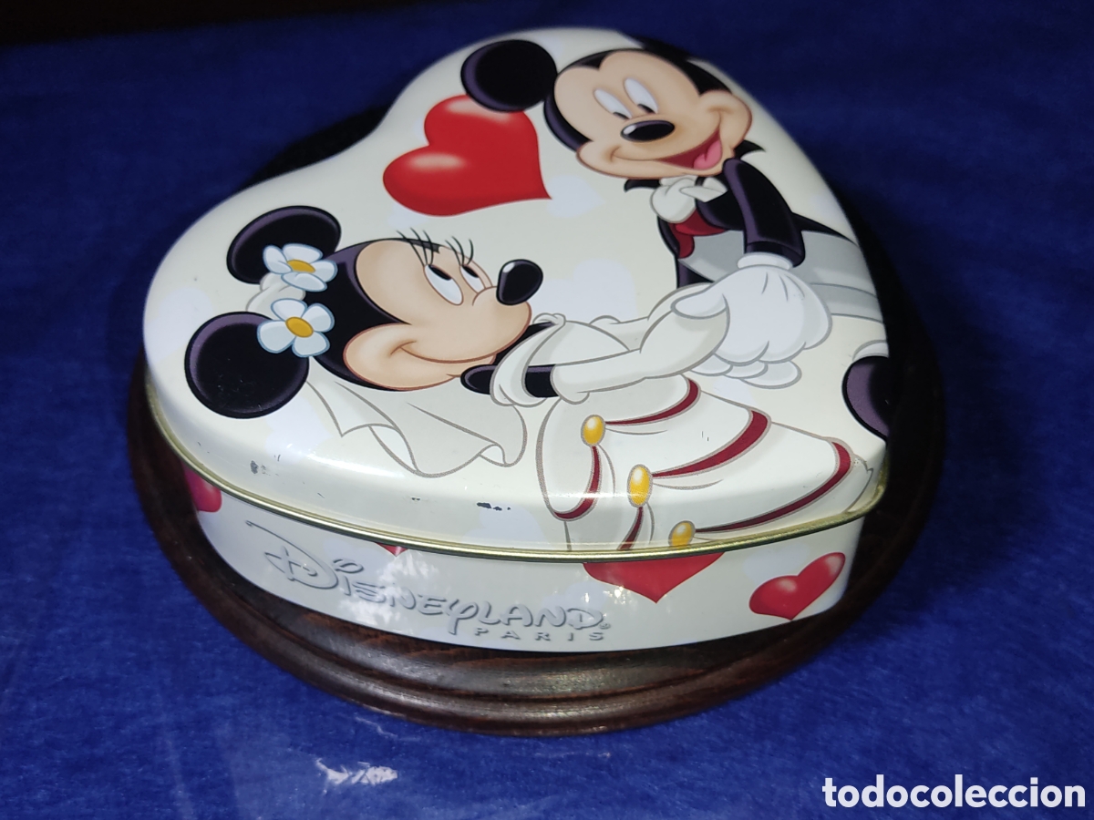 Cajas y cajitas met&aacute;licas: Caja Disney Paris de chapa. - Foto 2