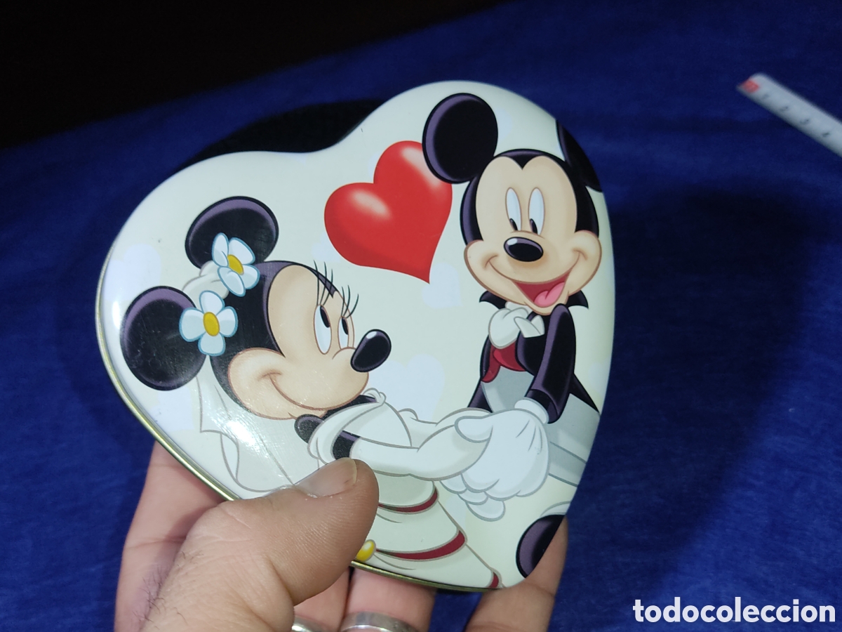 Cajas y cajitas met&aacute;licas: Caja Disney Paris de chapa. - Foto 6