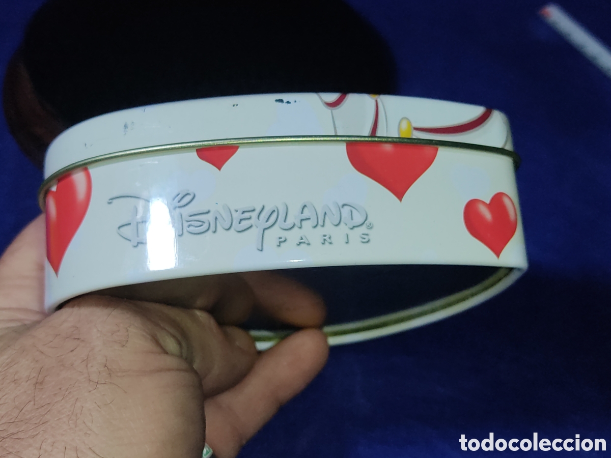 Cajas y cajitas met&aacute;licas: Caja Disney Paris de chapa. - Foto 7