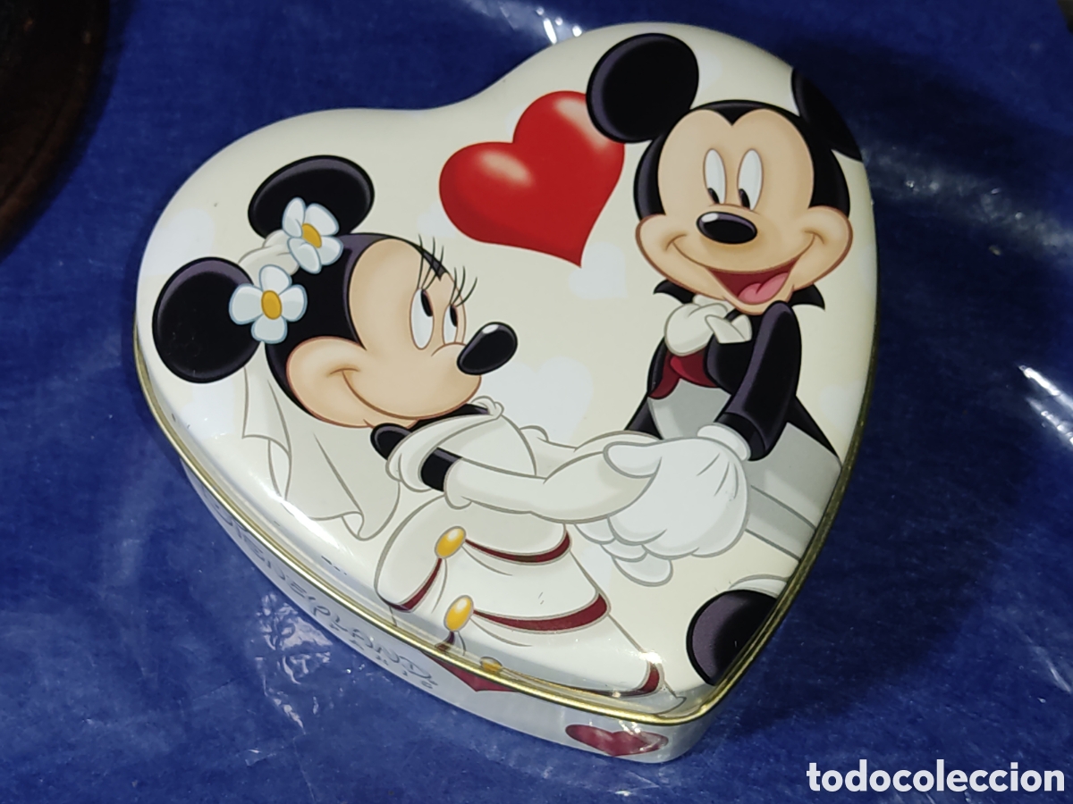 Cajas y cajitas met&aacute;licas: Caja Disney Paris de chapa. - Foto 1