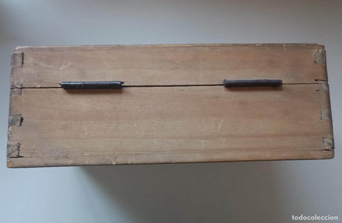 Cajas y cajitas met&aacute;licas: CAJA DE MADERA A&Ntilde;OS 40 - Foto 4