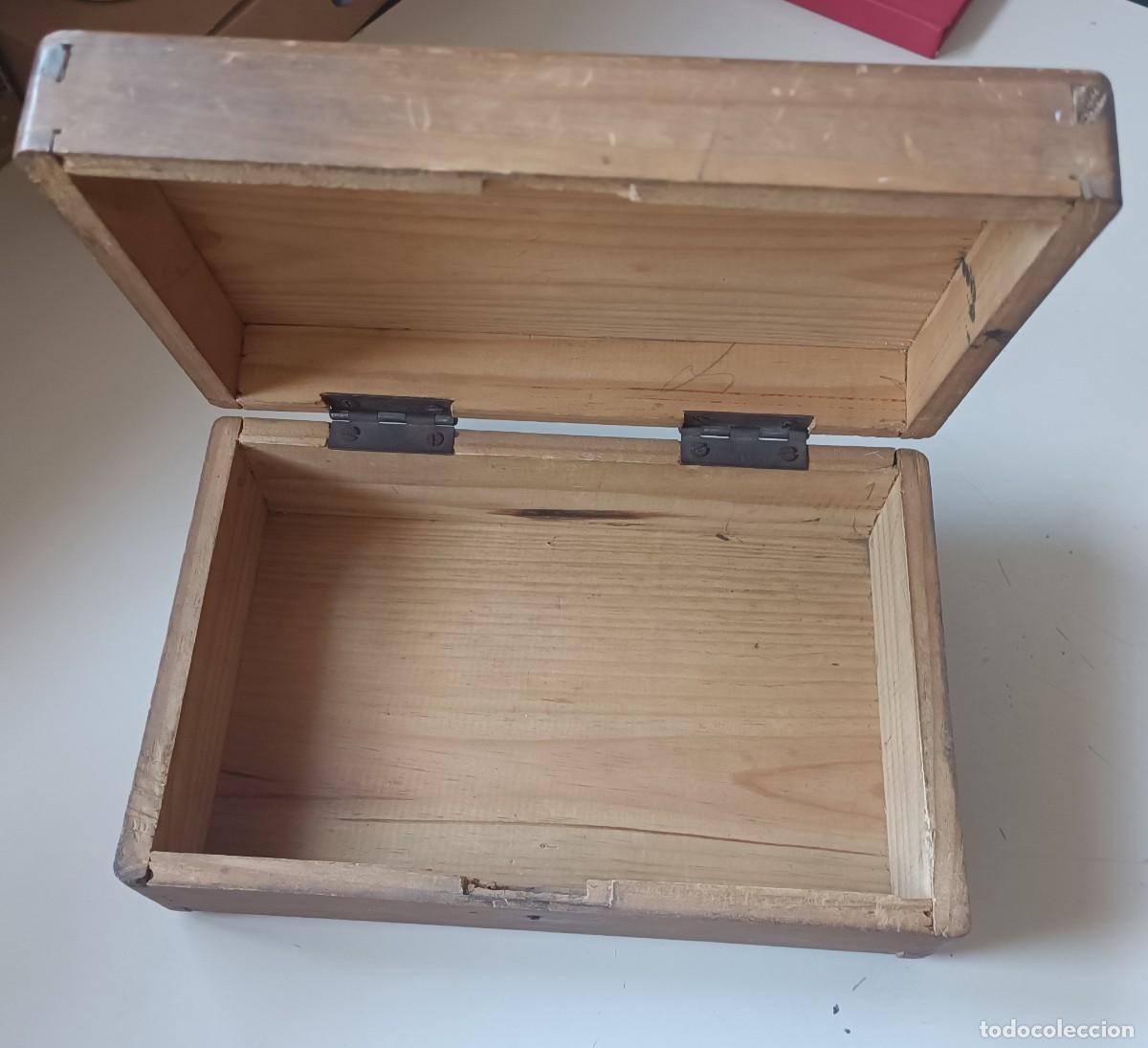 Cajas y cajitas met&aacute;licas: CAJA DE MADERA A&Ntilde;OS 40 - Foto 7
