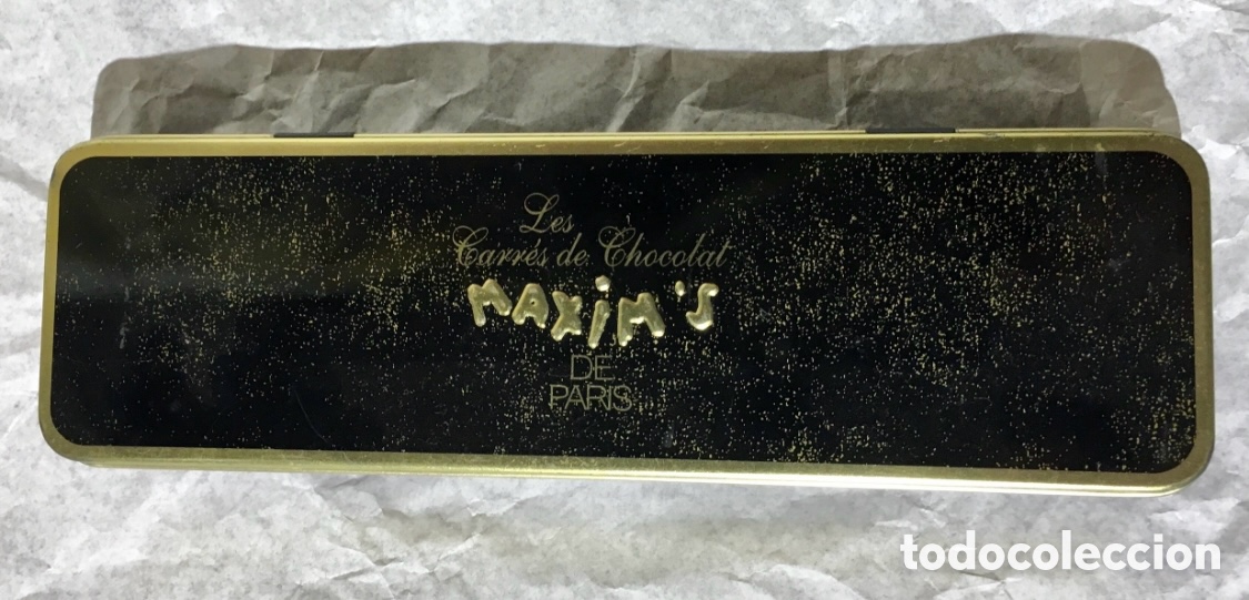 Caixas e caixinhas met&aacute;licas: Caja met&aacute;lica. MAXIM&rsquo;s.