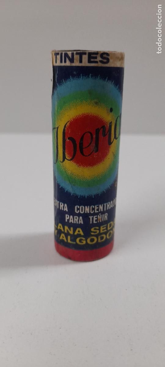 Caixas e caixinhas met&aacute;licas: ANTIGUO BOTE DE TINTES IBERIA . GRIS N&ordm; 13 . CONTENIDO ORIGINAL . SIN USO