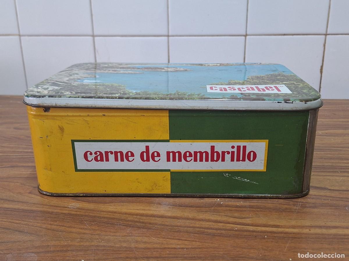 Cajas y cajitas met&aacute;licas: LATA MEMBRILLO CASCABEL. PUENTE GENIL - Foto 2