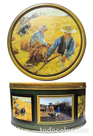 Caixas e caixinhas met&aacute;licas: CAJA METALICA GALLETAS DE MANTEQUILLA THE DANISH ART GALLERY (CAJA VACIA) - CAJAMETALICA-2192