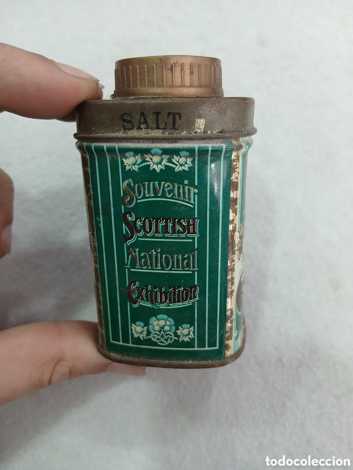 Cajas y cajitas met&aacute;licas: Lata inglesa Spices. (L123) - Foto 2