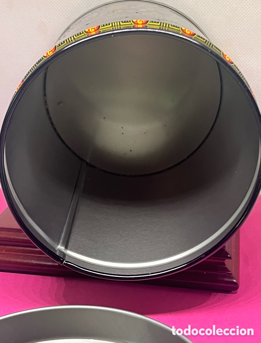 Cajas y cajitas met&aacute;licas: LATA TEM&Aacute;TICA ORIENTAL DE COLECCI&Oacute;N COMO NUEVA - Foto 8