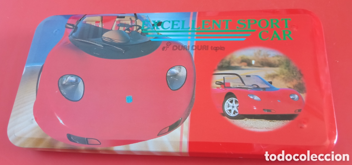 Bo&icirc;tes et petites bo&icirc;tes m&eacute;talliques: CAJA MET&Aacute;LICA CON COMPARTIMENTO.COCHE-EXCELLENT SPORT CAR.IMPORTACI&Oacute;N 1995.NUEVA.